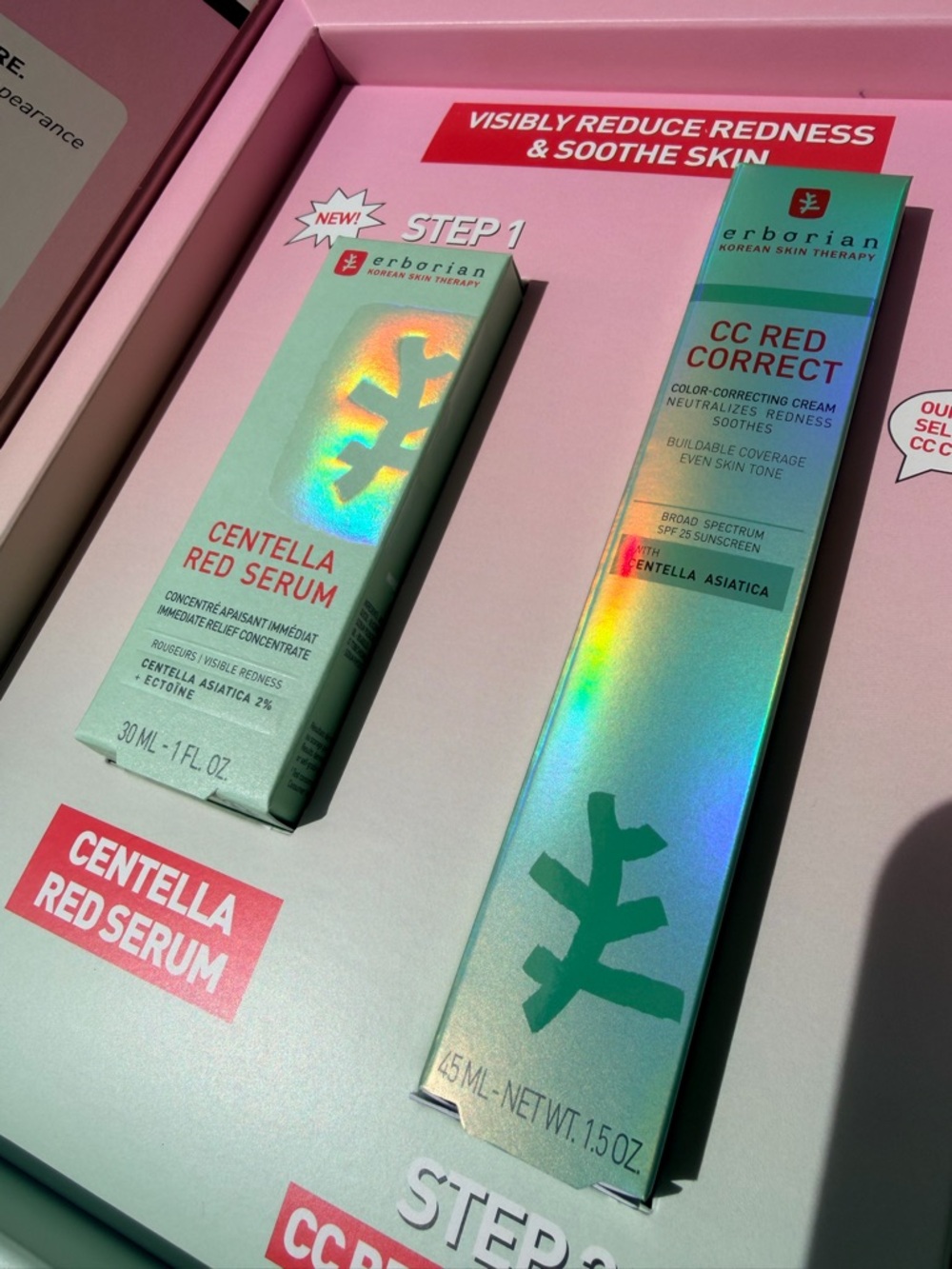 Erborian CC Red Correct Eye Cream - Green